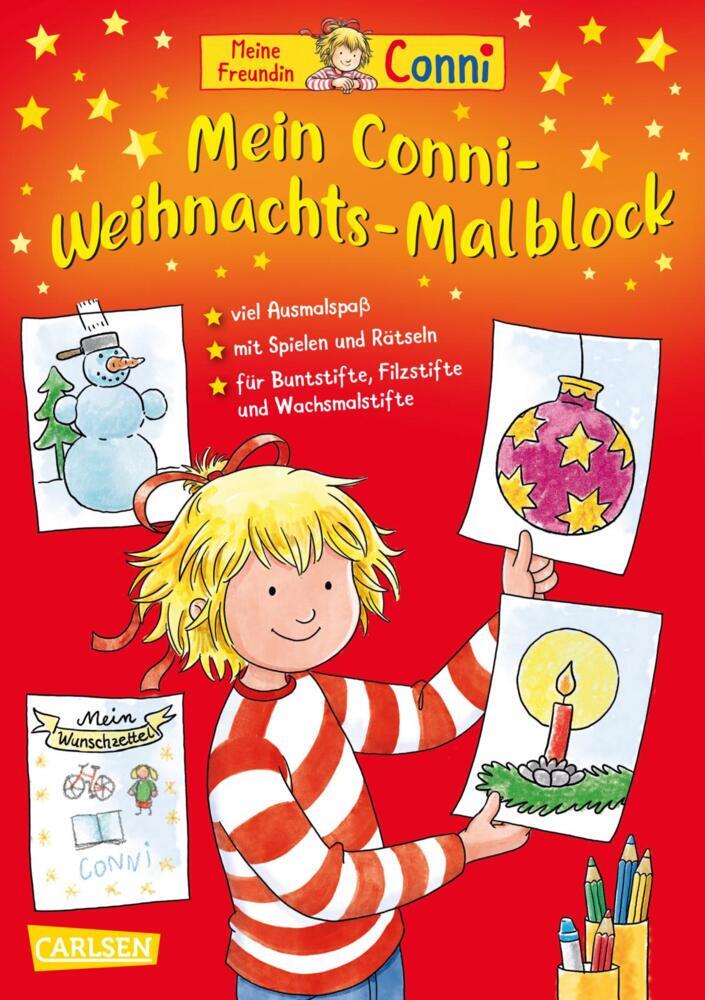 Mein Conni Weihnachts-Malblock (Hanna Sörensen)