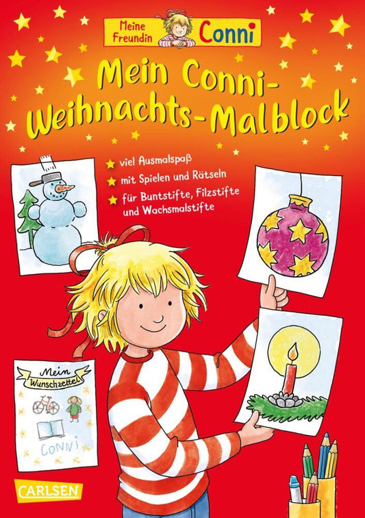 Mein Conni Weihnachts-Malblock (Hanna Sörensen)