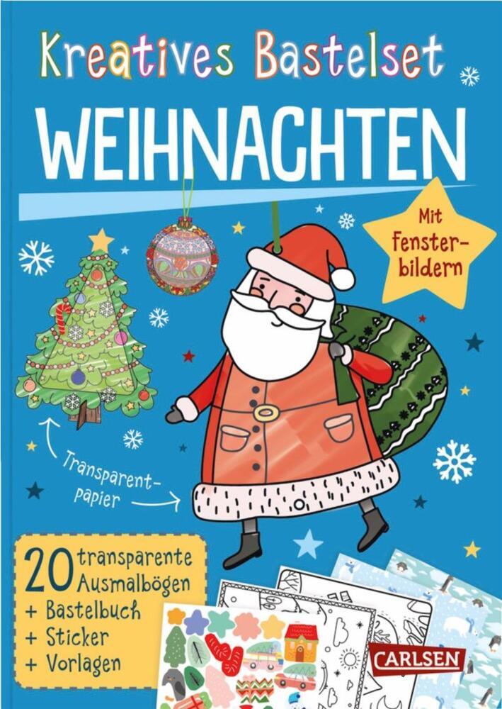 Bastelset für Kinder: Kreatives Bastelset: Weihnachten (Anton Poitier)