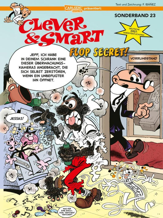 Clever und Smart Sonderband 23: Flop secret! (Francisco Ibáñez)
