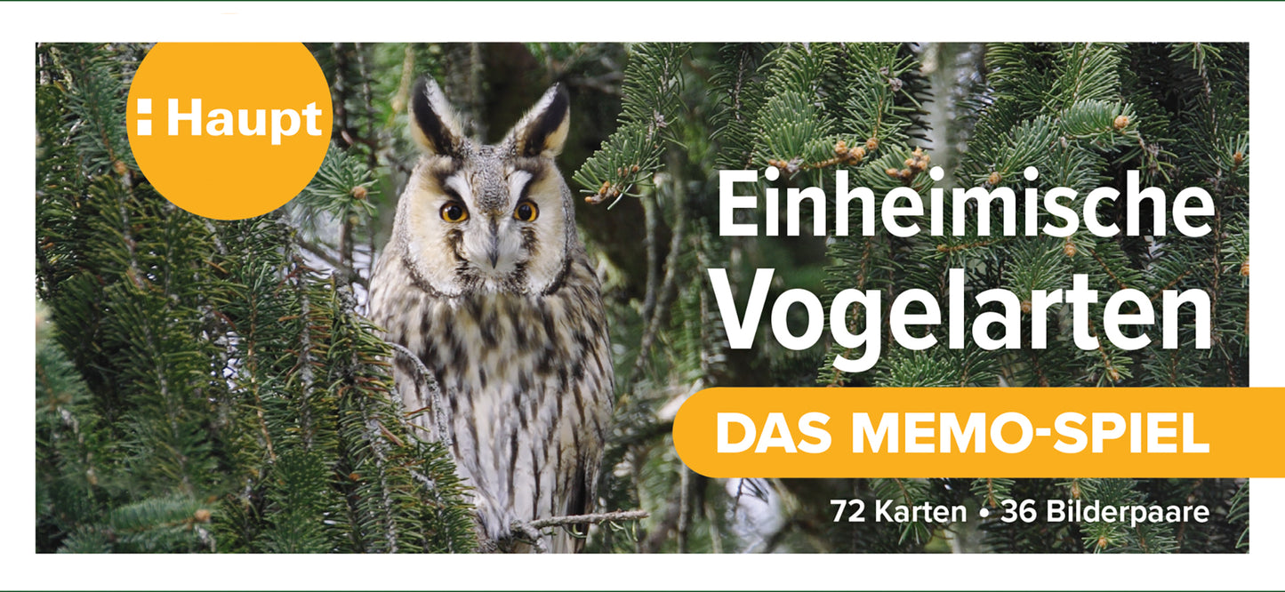 Einheimische Vogelarten - das Memo-Spiel (Haupt Verlag)