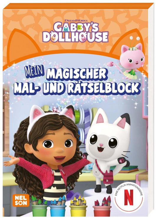 Gabby's Dollhouse: Mein magischer Mal- und