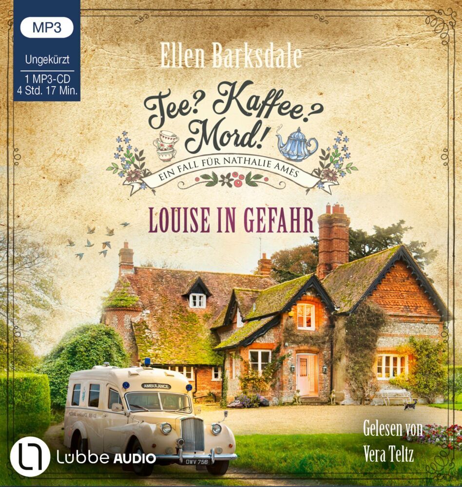 Tee? Kaffee? Mord! - Louise in Gefahr, 1 Audio-CD, 1 MP3 (Ellen Barksdale)