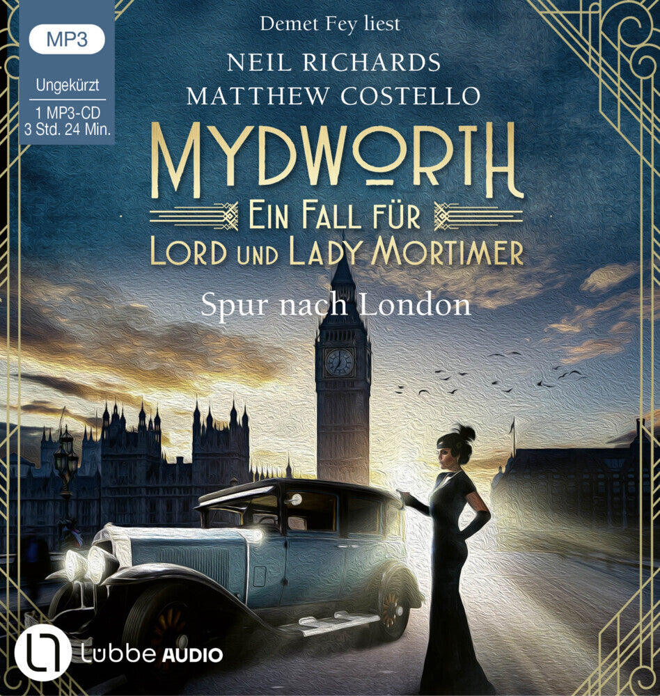 Mydworth - Spur nach London, 1 Audio-CD, 1 MP3 (Matthew Costello)