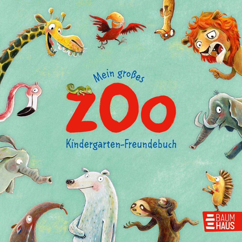 Mein großes Zoo Kindergarten-Freundebuch (Sophie Schoenwald)