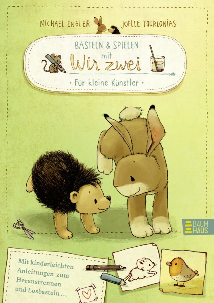 Basteln & Spielen mit Wir zwei - Für kleine Künstler (Michael Engler)