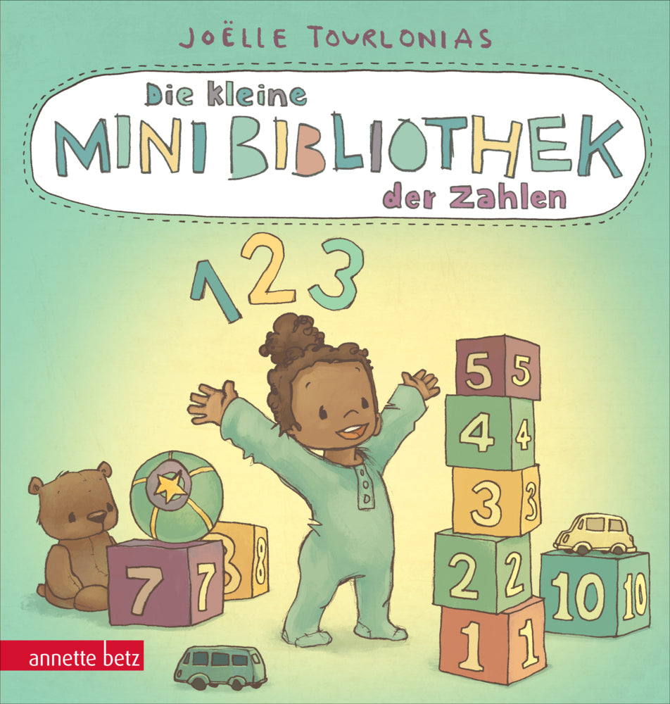 Die kleine Mini-Bibliothek der Zahlen - Ein Pappbilderbuch zum Zählenlernen (Die Mini-Bibliothek der Wörter) (Joëlle Tourlonias)