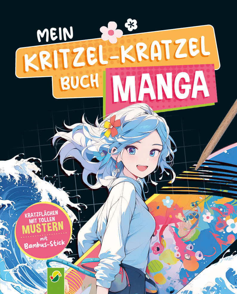 Mein Kritzel-Kratzel Buch Manga (Schwager & Steinlein Verlag)