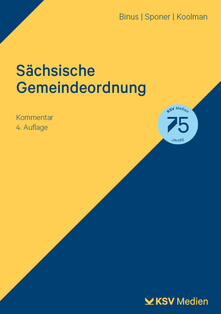 Sächsische Gemeindeordnung (Karl H Binus)