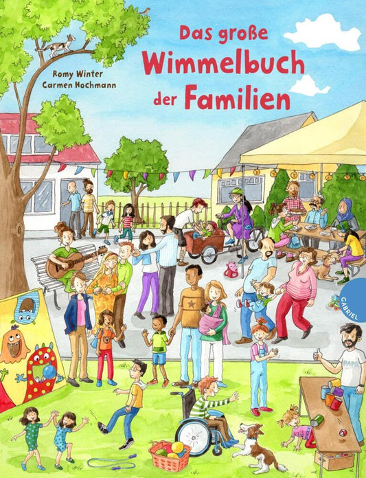 Das große Wimmelbuch der Familien (Romy Winter)