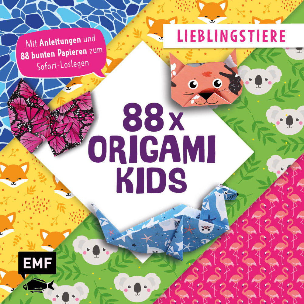 88 x Origami Kids - Lieblingstiere (Thade Precht)