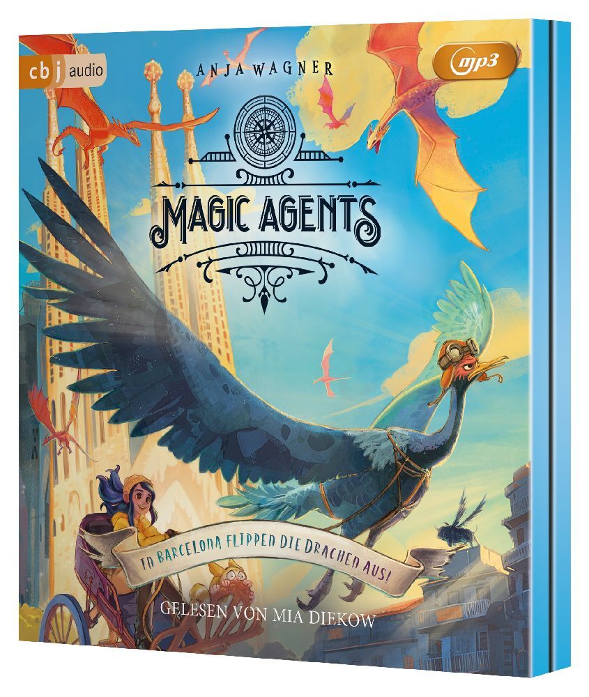 Magic Agents - In Barcelona flippen die Drachen aus!, 1 Audio-CD, 1 MP3 (Anja Wagner)