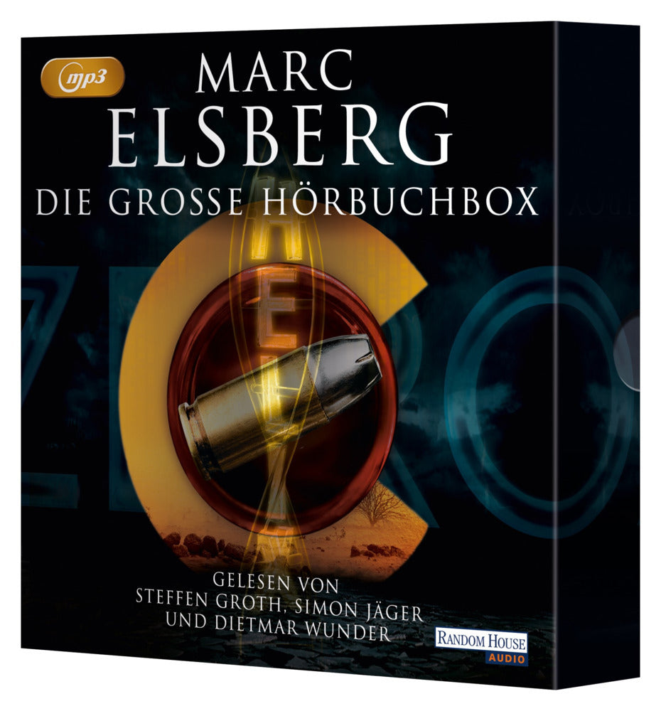 Die große Hörbuchbox - °C - Celsius - Der Fall des Präsidenten - Gier - Helix - Zero - Blackout - Black Hole, 12 Audio-CD, 12 MP3 (Marc Elsberg)