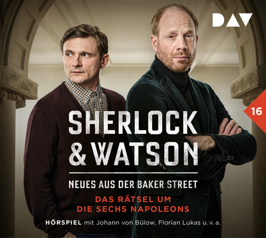 Sherlock & Watson - Neues aus der Baker Street: Das Rätsel um die sechs Napoleons (Fall 16), 2 Audio-CD (Viviane Koppelmann)
