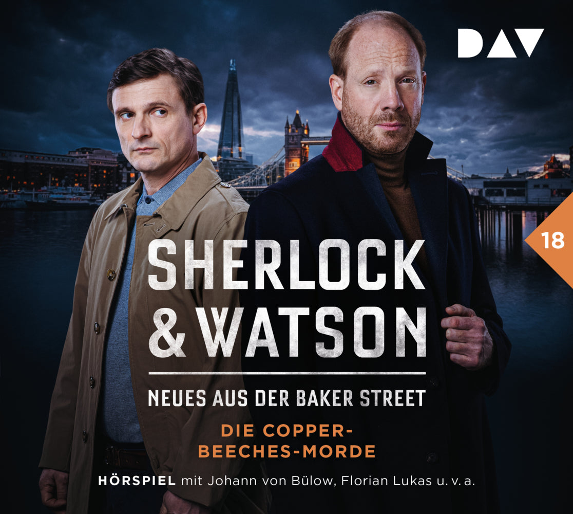 Sherlock & Watson - Neues aus der Baker Street: Die Copper-Beeches-Morde (Fall 18), 2 Audio-CD (Viviane Koppelmann)
