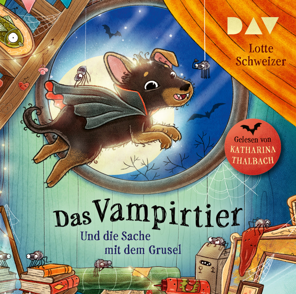 Das Vampirtier und die Sache mit dem Grusel, 2 Audio-CD (Lotte Schweizer)