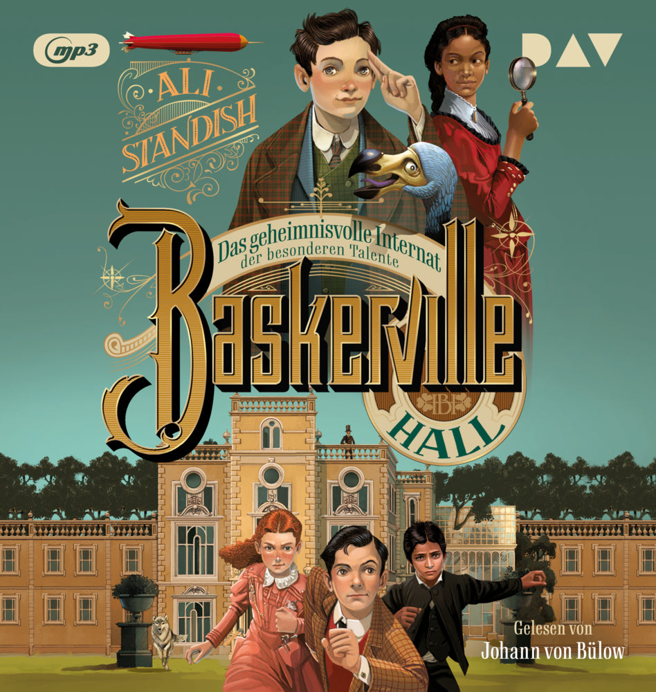 Baskerville Hall - Das geheimnisvolle Internat der besonderen Talente (Teil 1), 1 Audio-CD, 1 MP3 (Ali Standish)