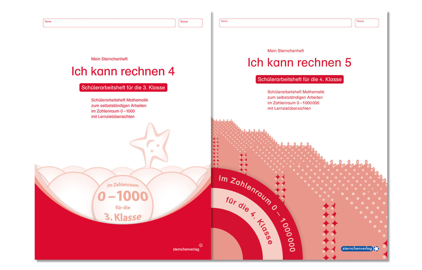 Ich kann rechnen 4 und 5 - 2 Schülerarbeitshefte für die 3. und 4. Klasse (Sternchenverlag Gmbh)
