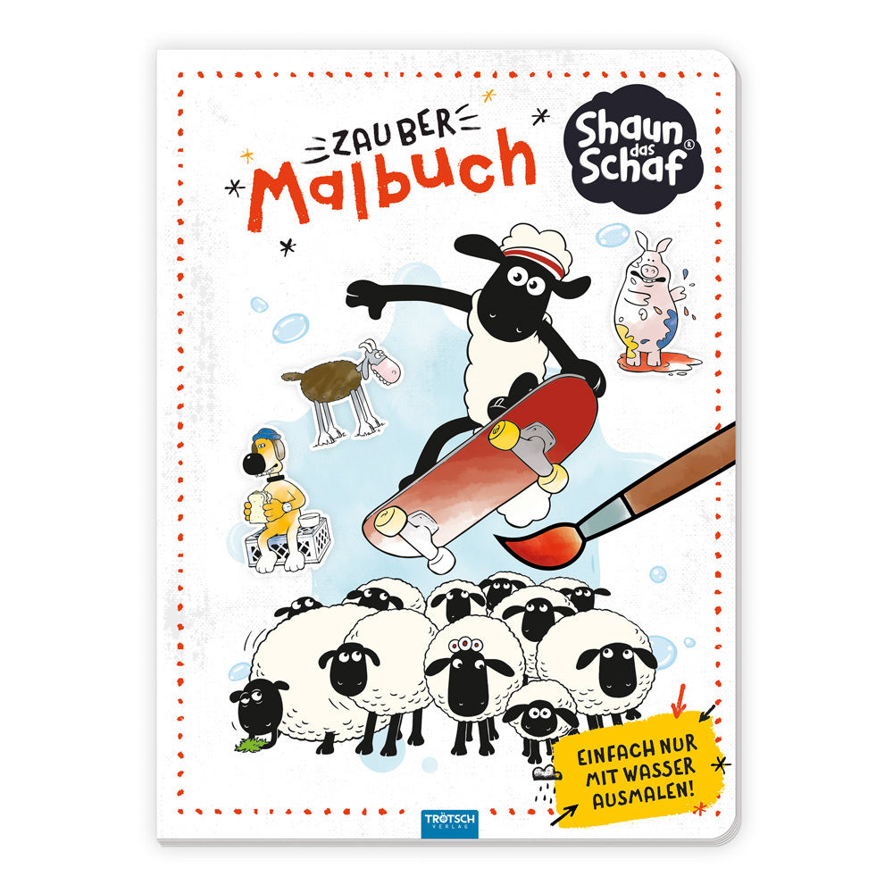 Trötsch Shaun das Schaf Zaubermalbuch (Trötsch Verlag Gmbh & Co.Kg)