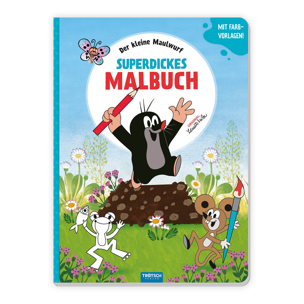 Trötsch Der kleine Maulwurf Superdickes Malbuch Ausmalbuch (Trötsch Verlag Gmbh & Co.Kg)