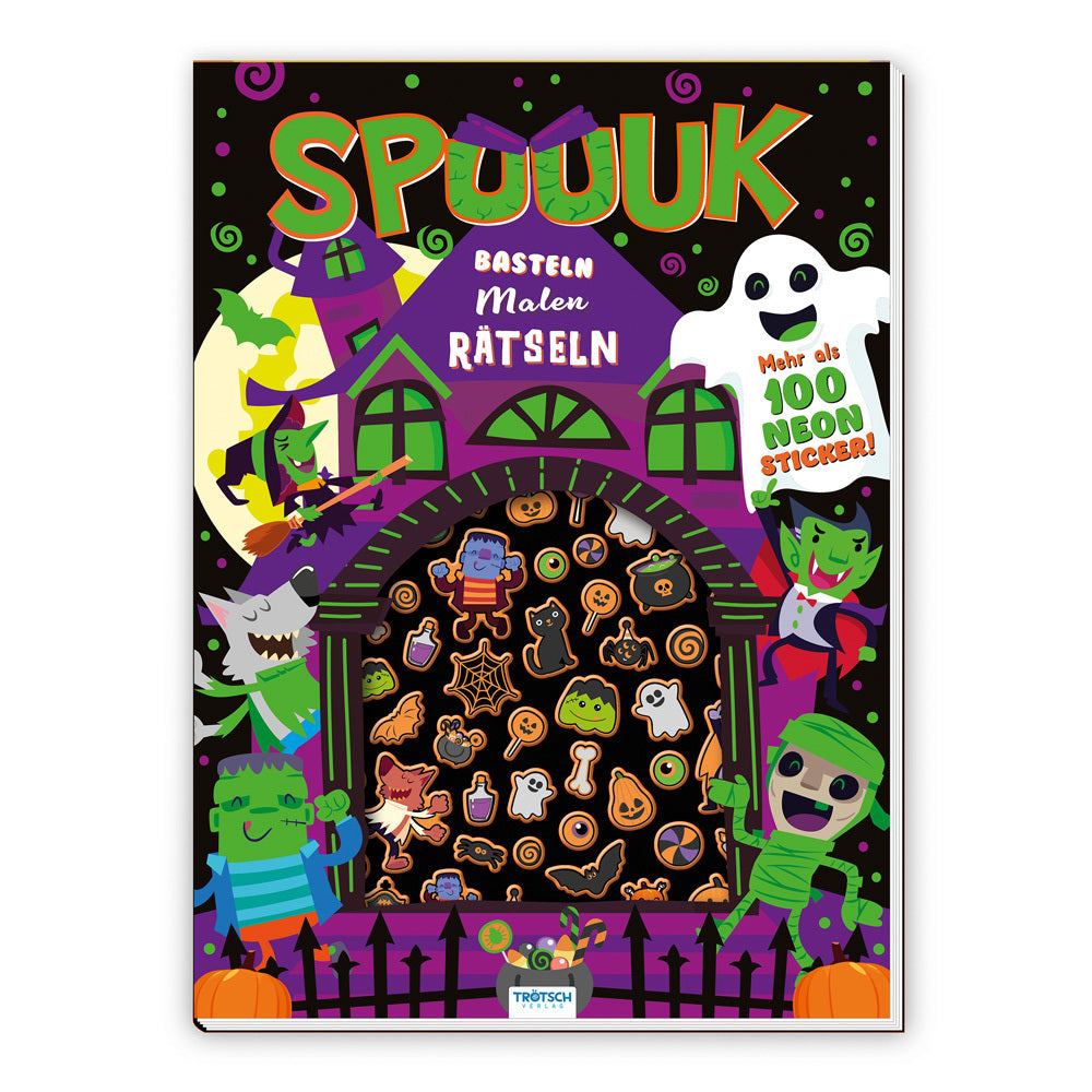 Trötsch Beschäftigungsbuch Malbuch Bastelbuch SPUUUK Basteln Malen Rätseln (Trötsch Verlag Gmbh & Co.Kg)