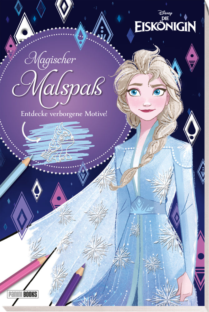 Disney Die Eiskönigin: Magischer Malspaß: Entdecke verborgene Motive! (Disney)