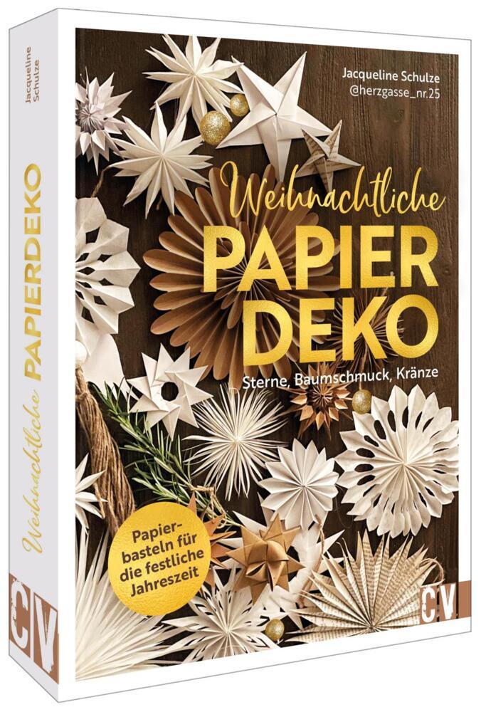 Weihnachtliche Papierdeko (Jacqueline Schulze)