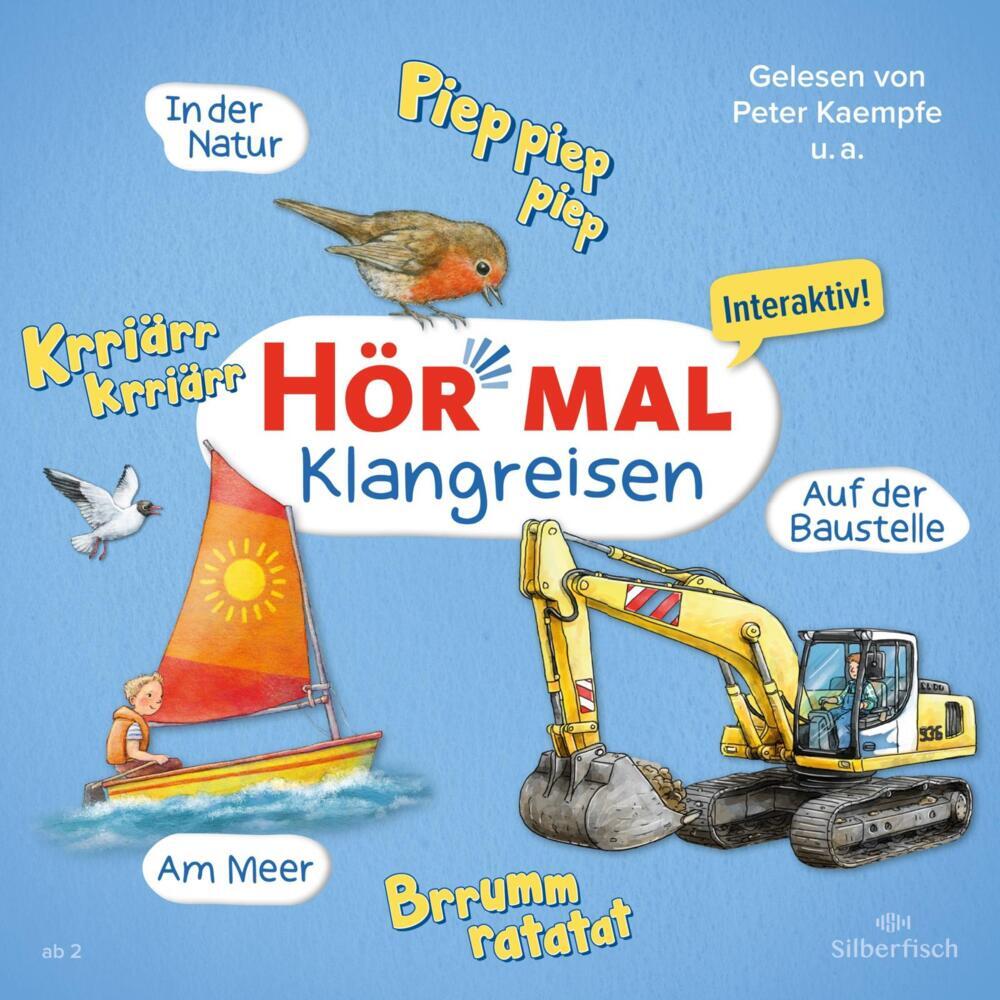Am Meer, Auf der Baustelle, In der Natur, 1 Audio-CD (Sandra Kunstmann)