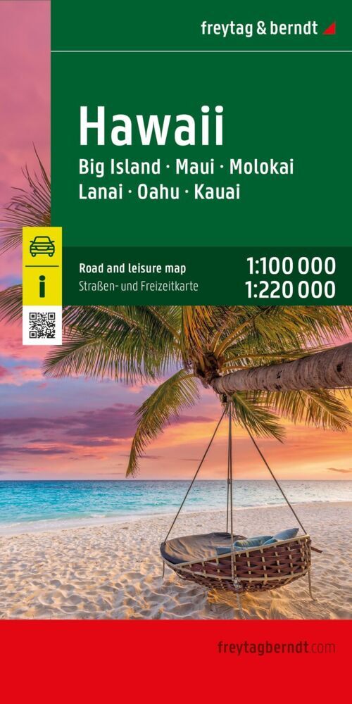 freytag & berndt Straßenkarte Hawaii 1:100.000