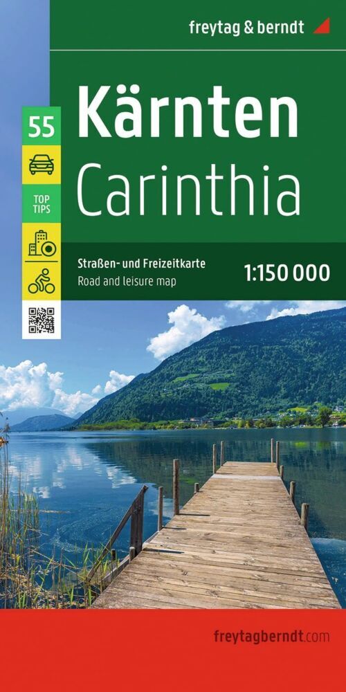 freytag & berndt Straßenkarte Kärnten 1:150.000