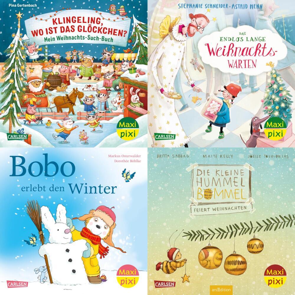 Maxi-Pixi-4er-Set 113: Bald ist Weihnachten (4x1 Exemplar) (Diverse)