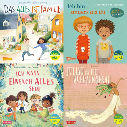 Maxi-Pixi-4er-Set 107: Du, ich und wir (4x1 Exemplar) (Diverse)