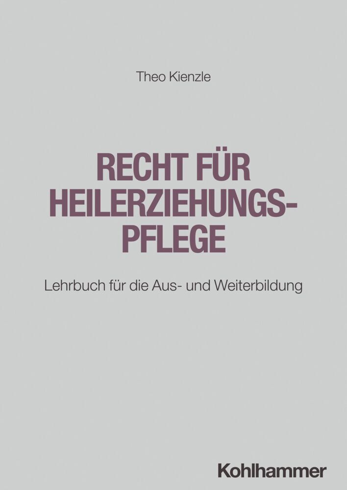 Recht für Heilerziehungspflege (Theo Kienzle)