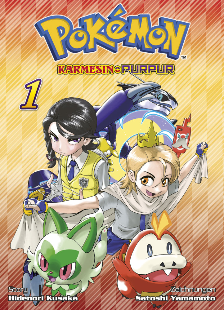 Pokémon Karmesin und Purpur 01 (Hidenori Kusaka)