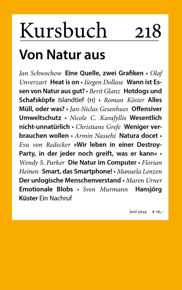 Kursbuch 218 (Armin Nassehi)