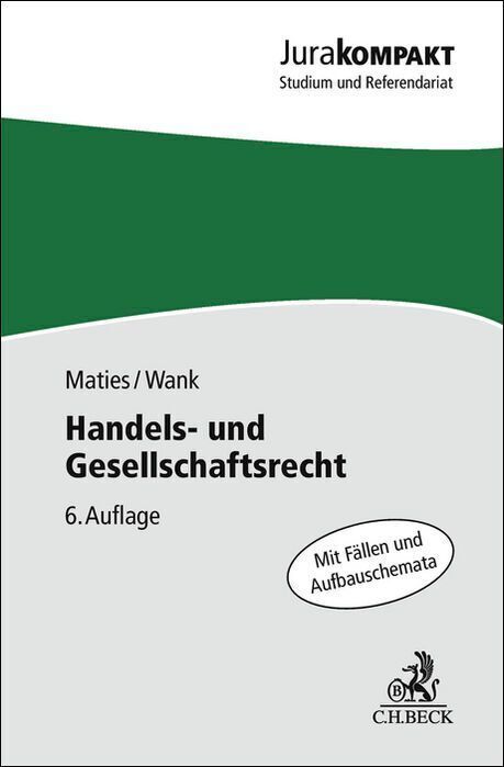 Handels- und Gesellschaftsrecht (Martin Maties)
