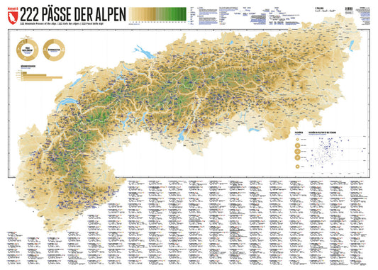222 Pässe der Alpen (Marnix Heijerman)