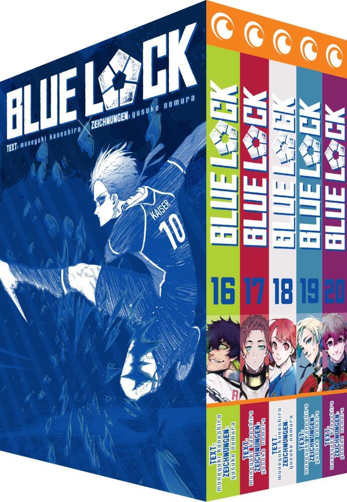 Blue Lock - Band 16-20 im Sammelschuber (Yusuke Nomura)
