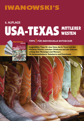 USA-Texas & Mittlerer Westen - Reiseführer von Iwanowski, m. 1 Karte (Dr. Margit Brinke)