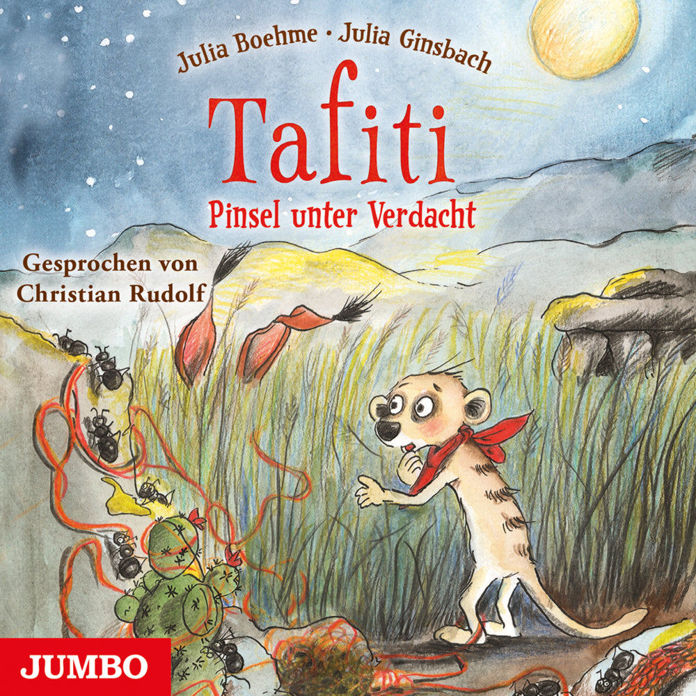 Tafiti. Pinsel unter Verdacht, 1 Audio-CD (Julia Boehme)