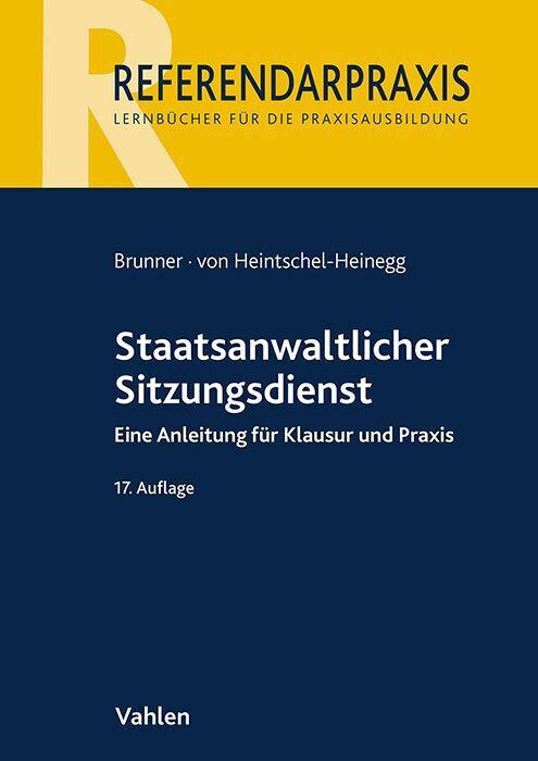 Staatsanwaltlicher Sitzungsdienst (Raimund Brunner)