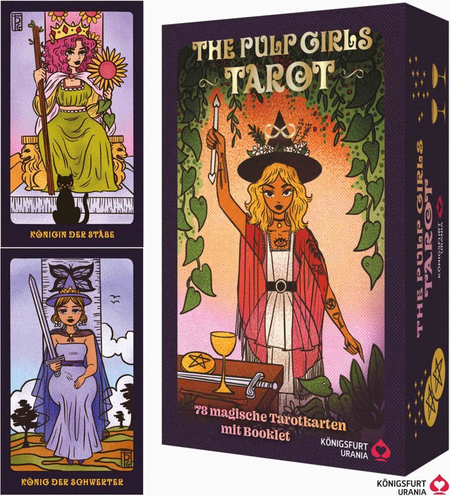 The Pulp Girls Tarot - Connecte dich mit deiner Intuition, m. 1 Buch, m. 1 Beilage (Pulp Girls)