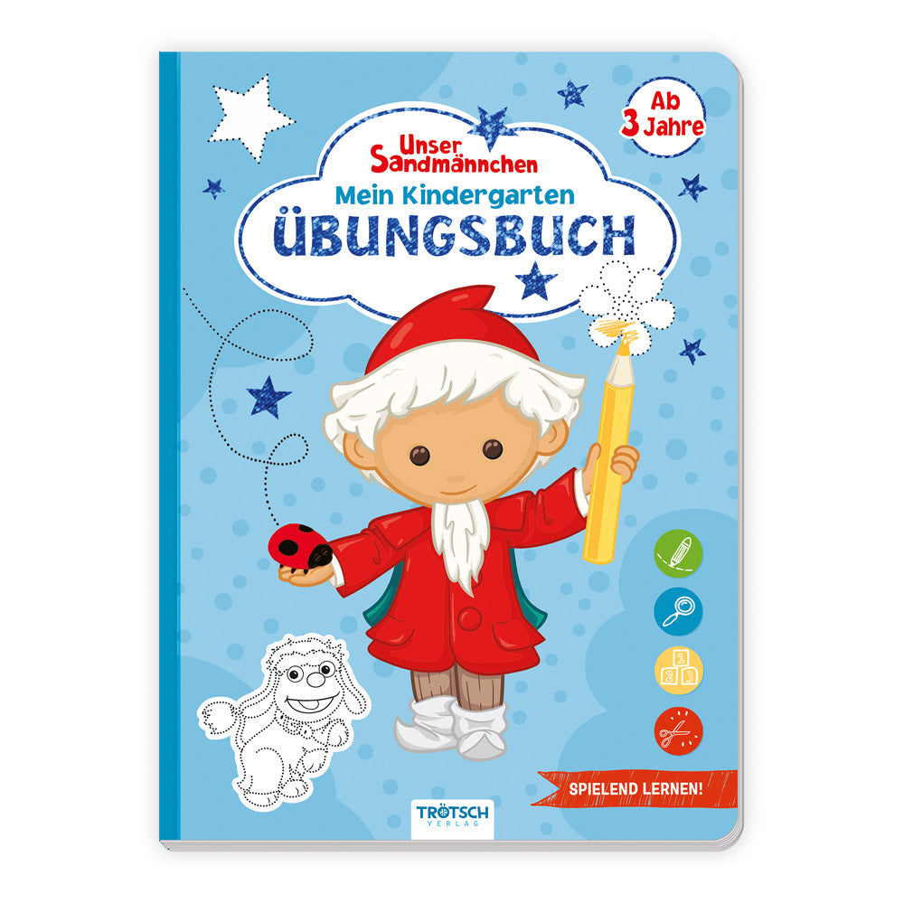 Trötsch Unser Sandmännchen Mein Kindergartenübungsbuch Beschäftigungsbuch (Trötsch Verlag Gmbh & Co.Kg)