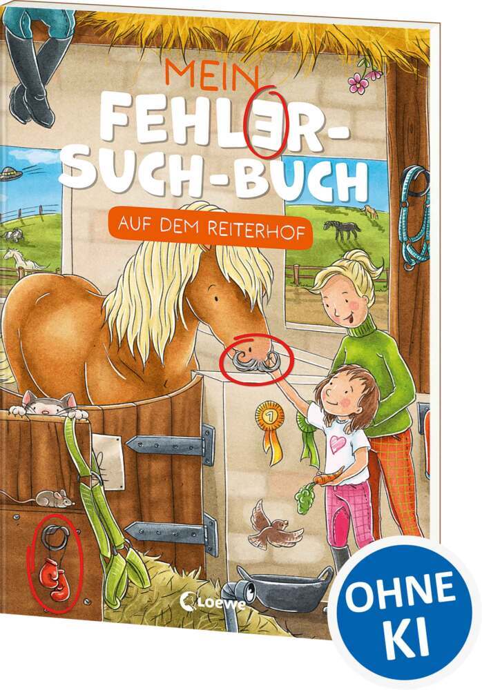 Mein Fehler-Such-Buch - Auf dem Reiterhof