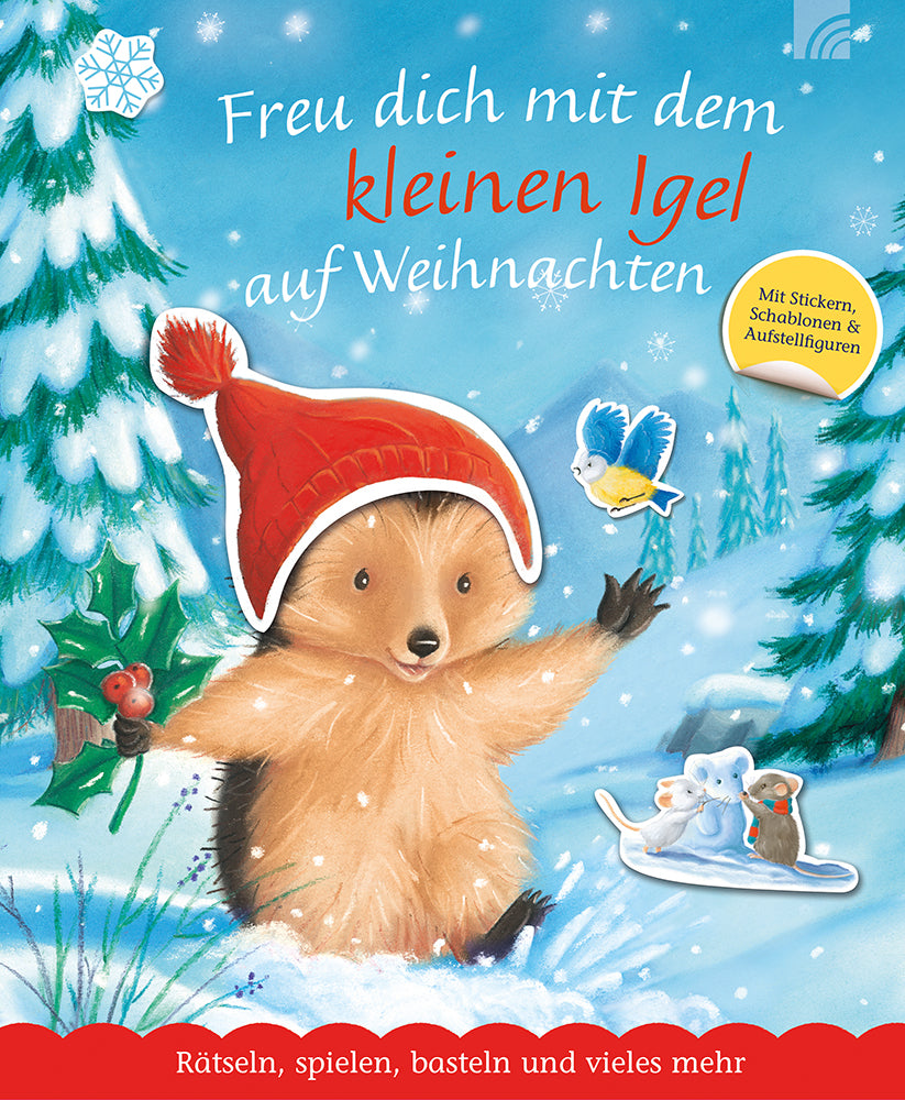 Freu dich mit dem kleinen Igel auf Weihnachten (M Christina Butler)