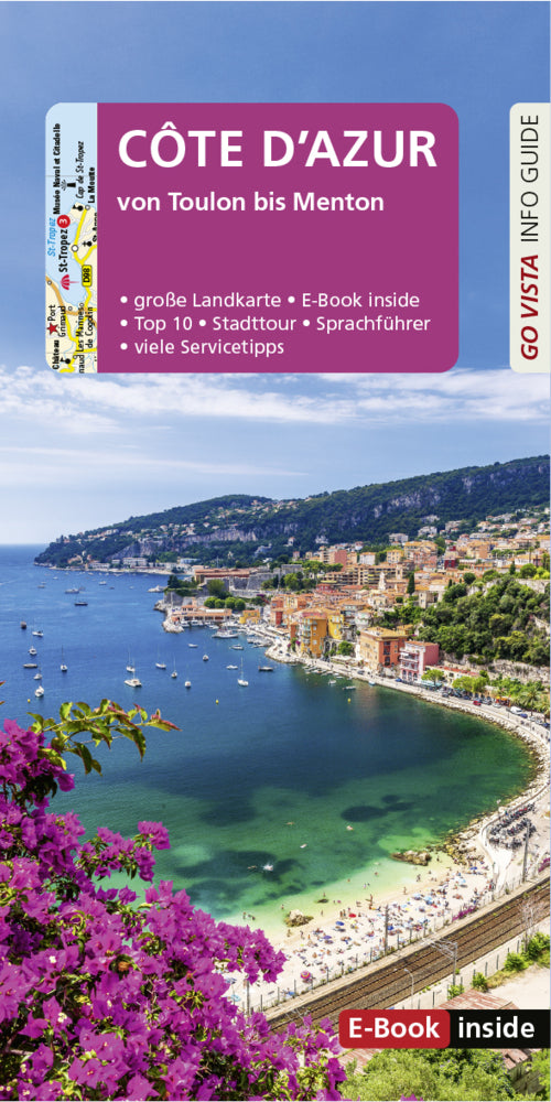 GO VISTA: Reiseführer Côte d'Azur, m. 1 Karte (Uwe Lehmann)
