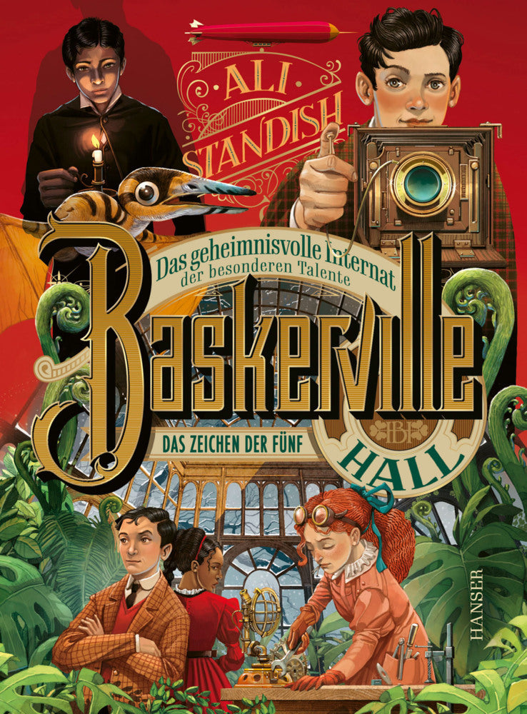 Baskerville Hall - Das geheimnisvolle Internat der besonderen Talente: Das Zeichen der Fünf (Ali Standish)