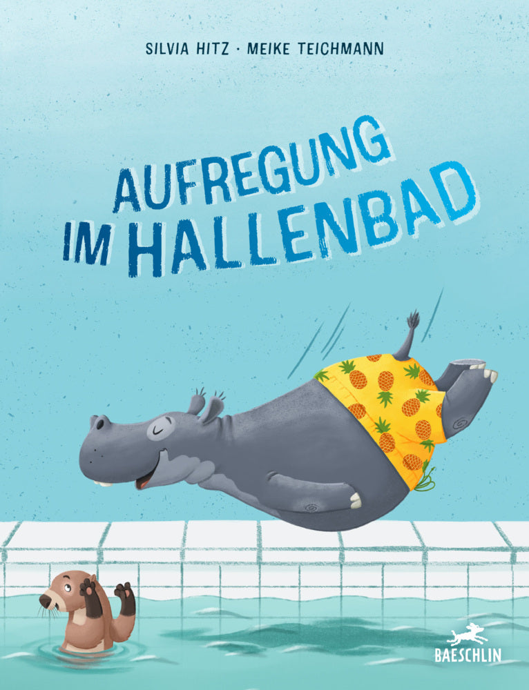 Aufregung im Hallenbad (Silvia Hitz)