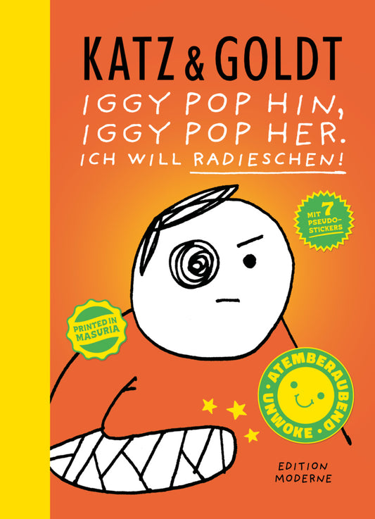 Iggy Pop hin, Iggy Pop her. Ich will Radieschen! (Stephan Katz)
