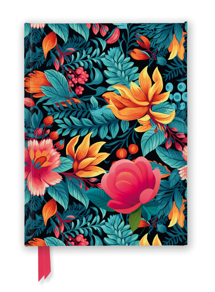 Premium Notizbuch DIN A5: Garten der Freuden (Flame Tree Publishing)